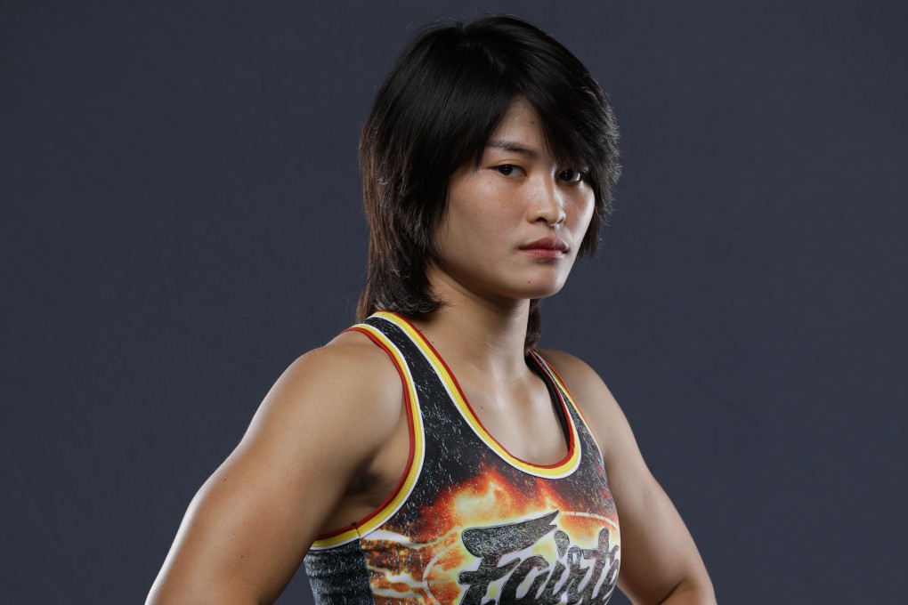 Stamp Fairtex poses ahead of the ONE atomweight grand prix at Empower. Photos: ONE Championship