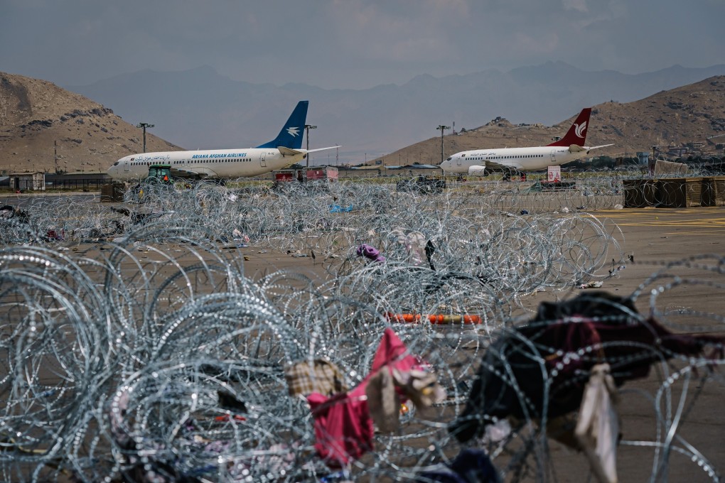 Hamid Karzai International Airport this week after the Americans left. Photo: TNS