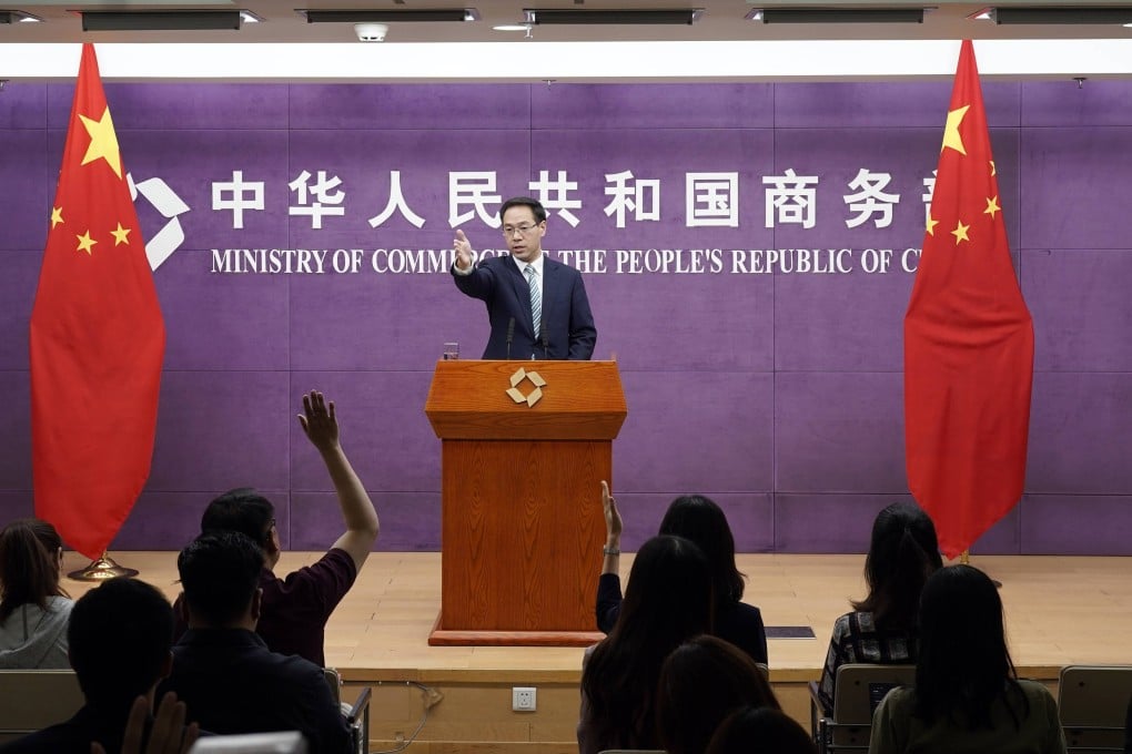 China’s Ministry of Commerce (Mofcom) holds regular press conferences. Photo: Xinhua