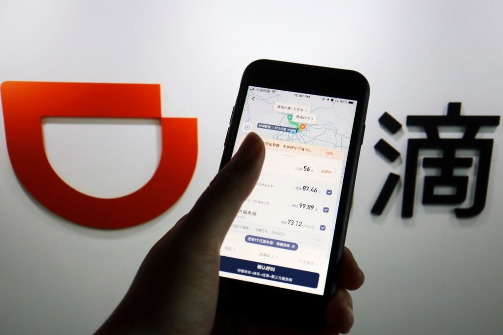 Didi Chuxing, the world’s largest ride-hailing services provider, was put under China’s first-ever cybersecurity review in July after raising US$4.4 billion from its public listing in New York in June. Photo: Reuters