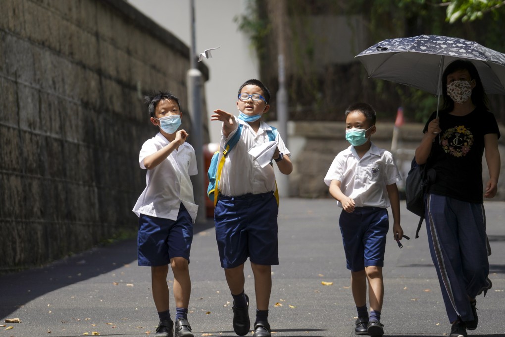 The new school term in Hong Kong began on September 1. Photo: Winson Wong