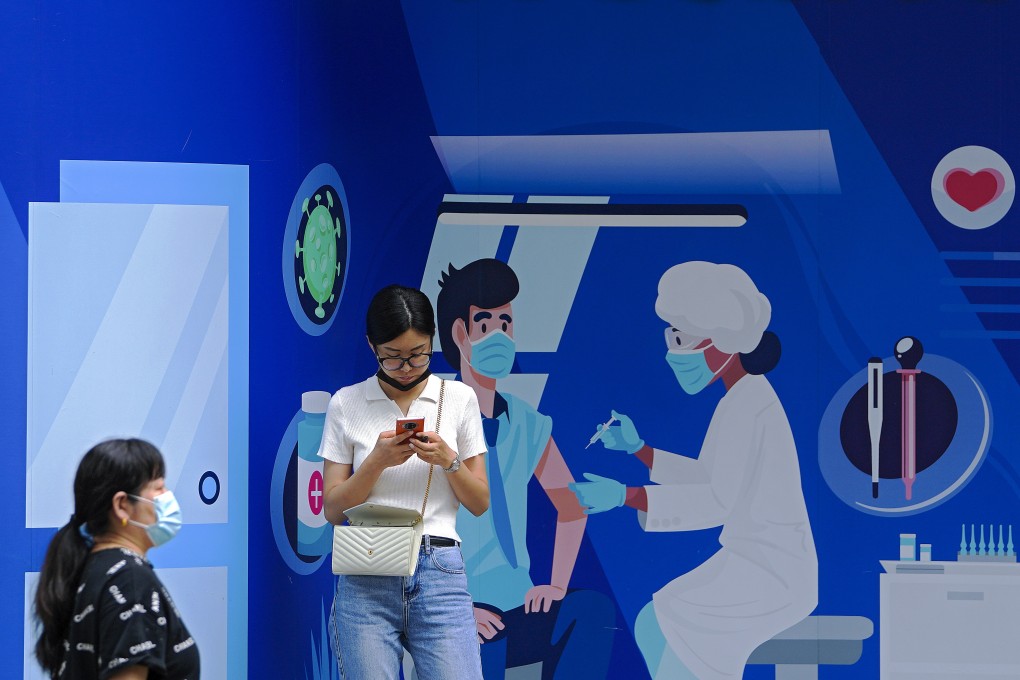 Around 900 million people in China are now fully vaccinated. Photo: AP