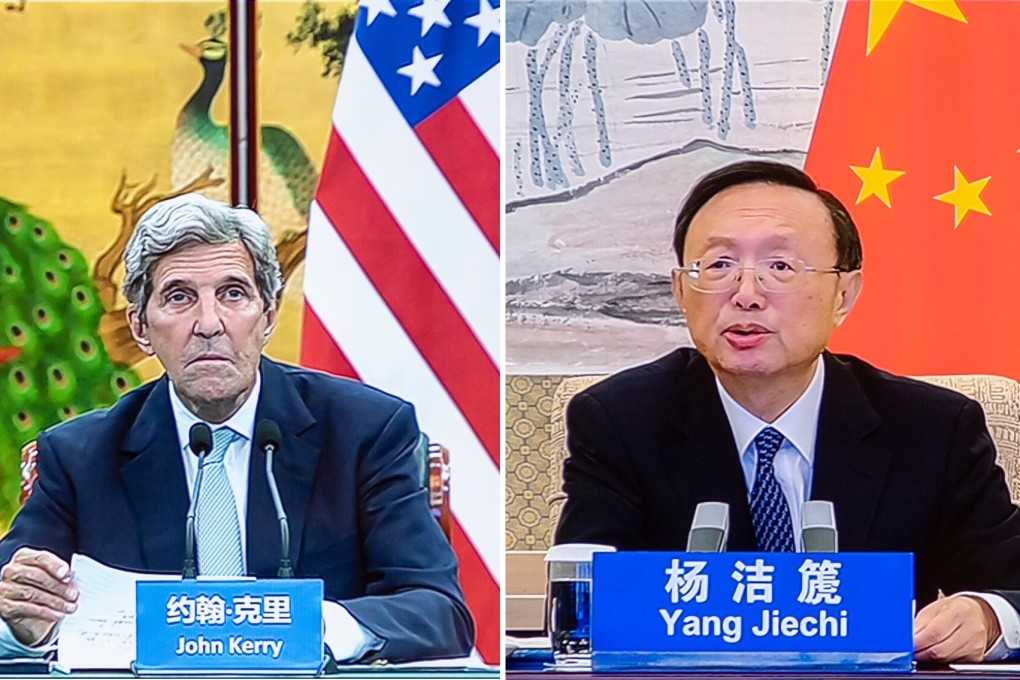Yang Jiechi, China’s top diplomat, was among the officials who held talks on climate change with US envoy John Kerry. Photo: Xinhua