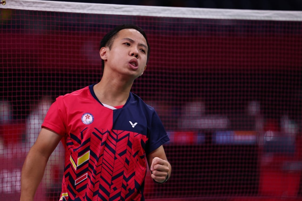 Chu Man-kai was forced to settle for silver after a close final. Photo: Reuters