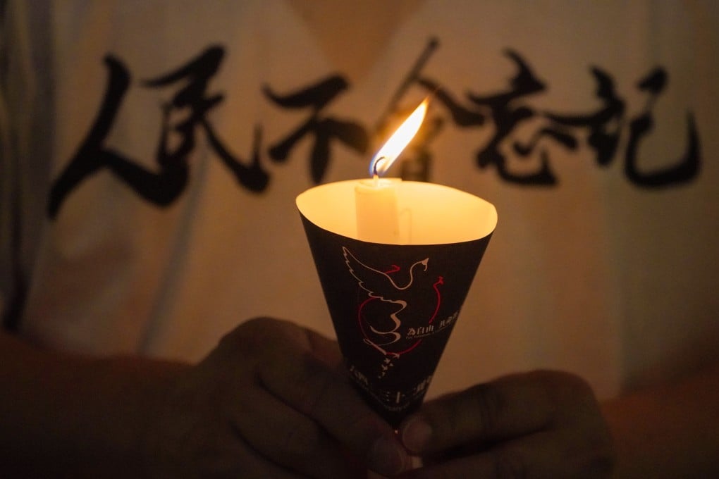 The group behind Hong Kong’s annual Tiananmen Square vigil have said they will not comply with a police demand for information. Photo: Felix Wong