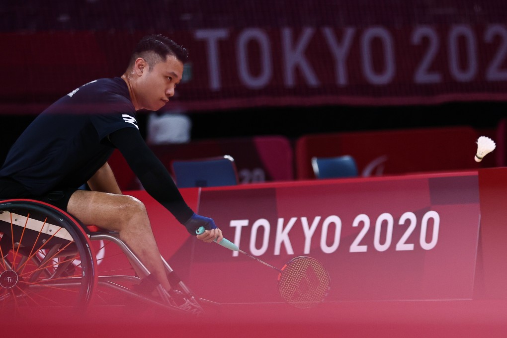 Danel Chan Ho-yuen won Hong Kong’s fourth medal of the Tokyo 2020 Paralympics. Photo: Reuters