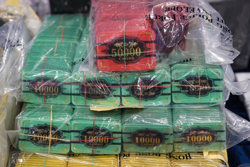 Operation Thunderbolt seized more than HK$3.6 billion in betting records while breaking up a pair of triad-controlled gambling syndicates. Photo: Sam Tsang