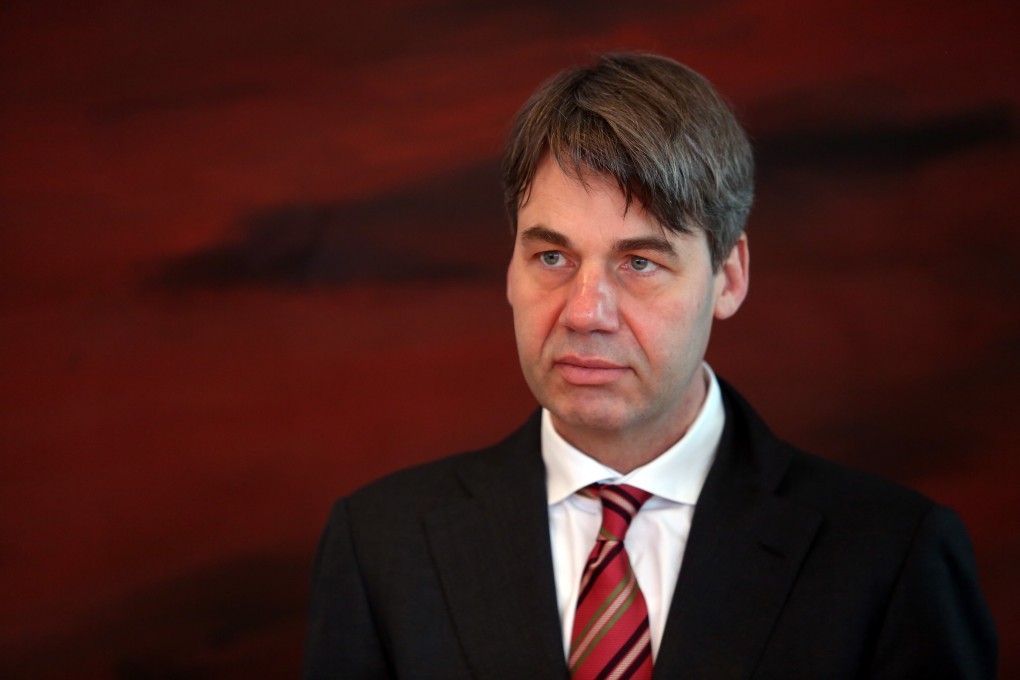 Jan Hecker, Germany’s ambassador to China, has died suddenly, only days after taking up his post. Photo: Getty Images