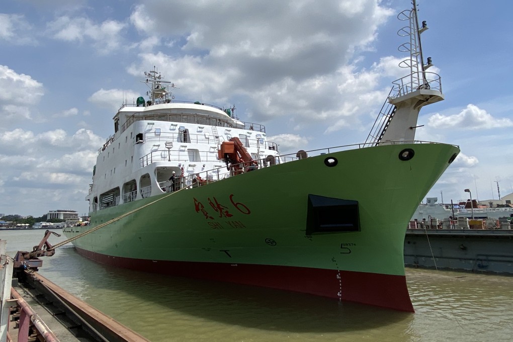 Construction started on the Shiyan 6 in November 2018 and it is now reported to be the most advanced medium-sized research ship in China. Photo: Chinese Academy of Sciences