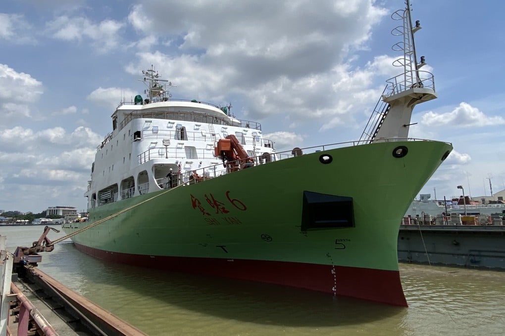 Construction started on the Shiyan 6 in November 2018 and it is now reported to be the most advanced medium-sized research ship in China. Photo: Chinese Academy of Sciences