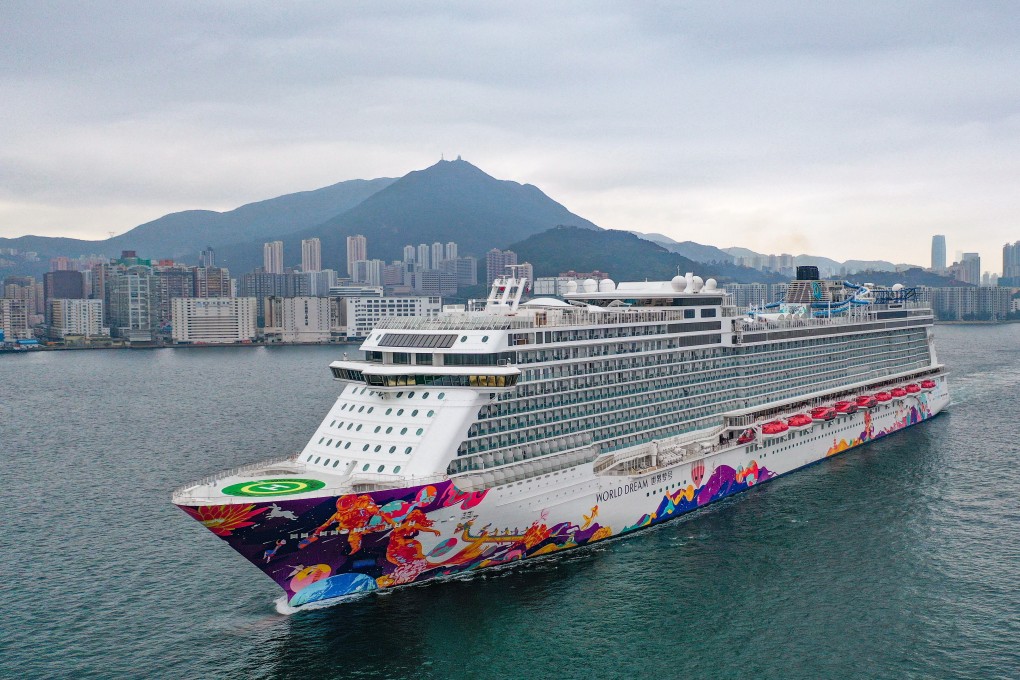 Cruises to nowhere have been popular with customers, according to Hong Kong Travel Agents’ Relief Alliance convenor Perry Yiu. Photo: Martin Chan