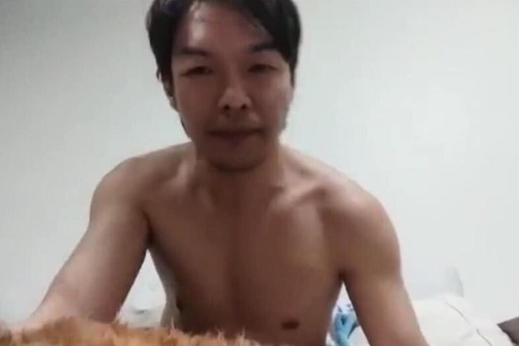 Six video clips of Clement Chia Tian Xiang torturing his poodle, named Leslie, circulated online last year, leading to his arrest. Photo: Facebook