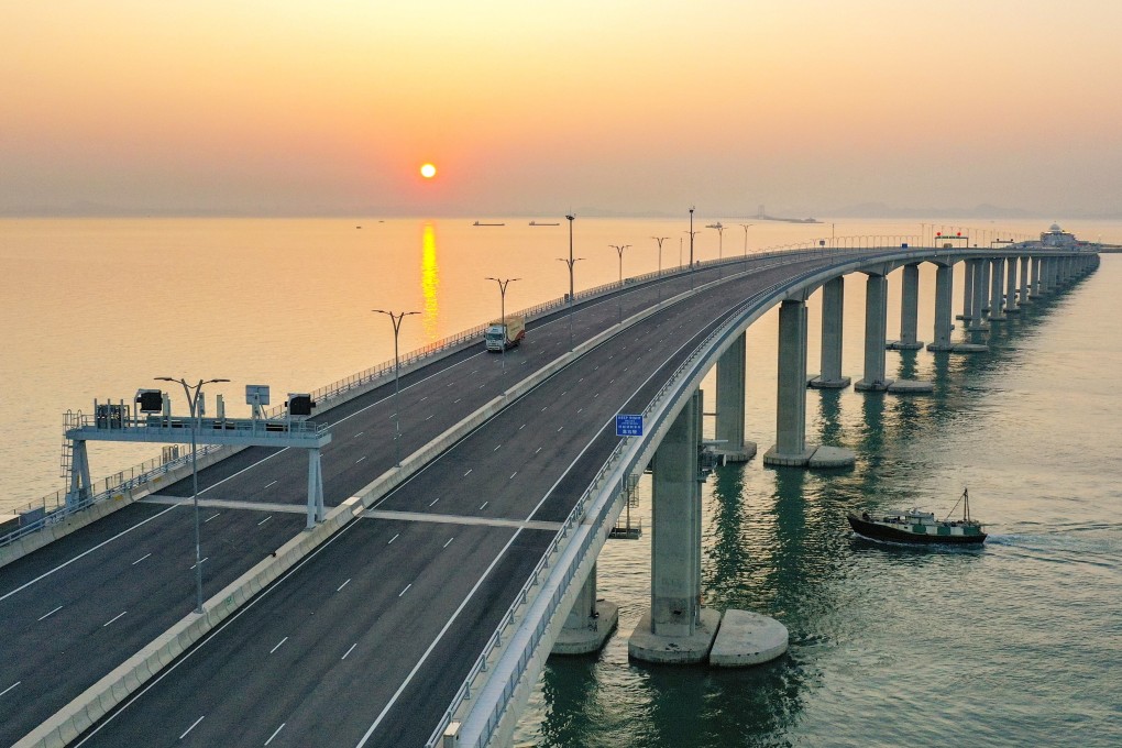 The Hong Kong-Zhuhai-Macau Bridge. Photo: Winson Wong