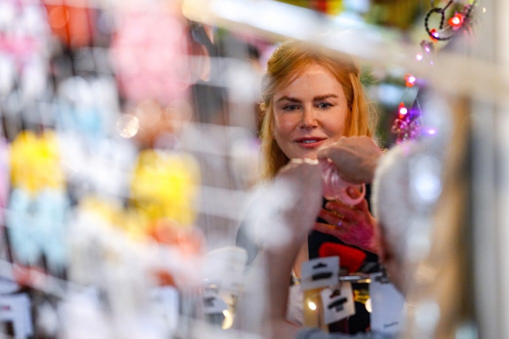 Nicole Kidman is spotted filming in Mong Kok last month. Photo: Winson Wong