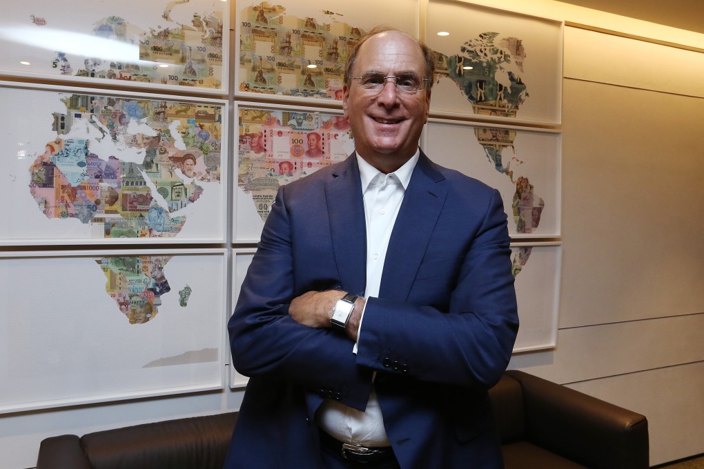 Larry Fink, chairman and CEO of BlackRock. Fink says the asset manager is committed to helping more people in China meet their long-term goals, such as retirement. Photo: Jonathan Wong
