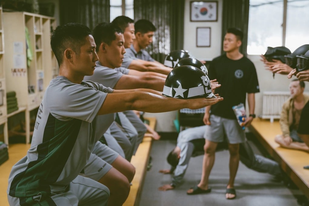 D.P. writer Kim Bo-tong wants to “fight the oblivious notion that the military is better now”. Photo: Netflix