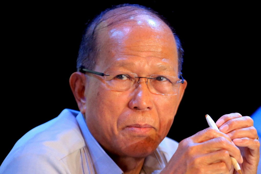Philippine Defence Secretary Delfin Lorenzana. Photo: Reuters