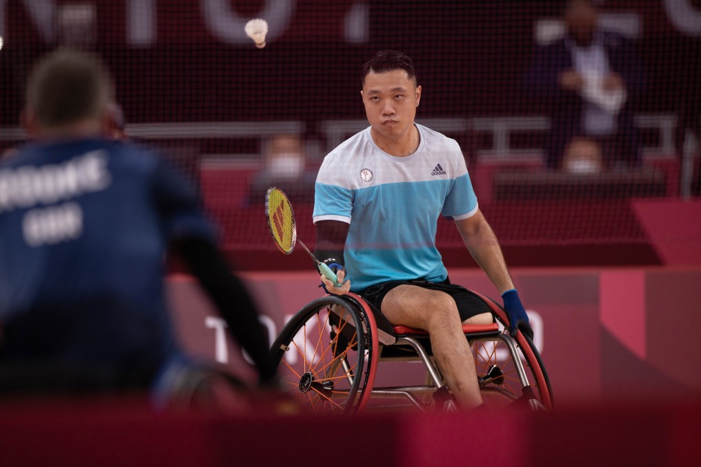 Daniel Chan is now an Olympic medallist, which he says is a relief. Photo: Hong Kong Paralympic Association
