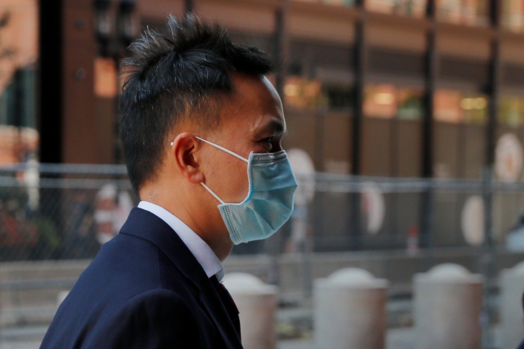 Chinese businessman Qin Shuren arrives at the federal courthouse in Boston on Wednesday to be sentenced after pleading guilty to charges of smuggling marine technology out of the United States. Photo: Reuters