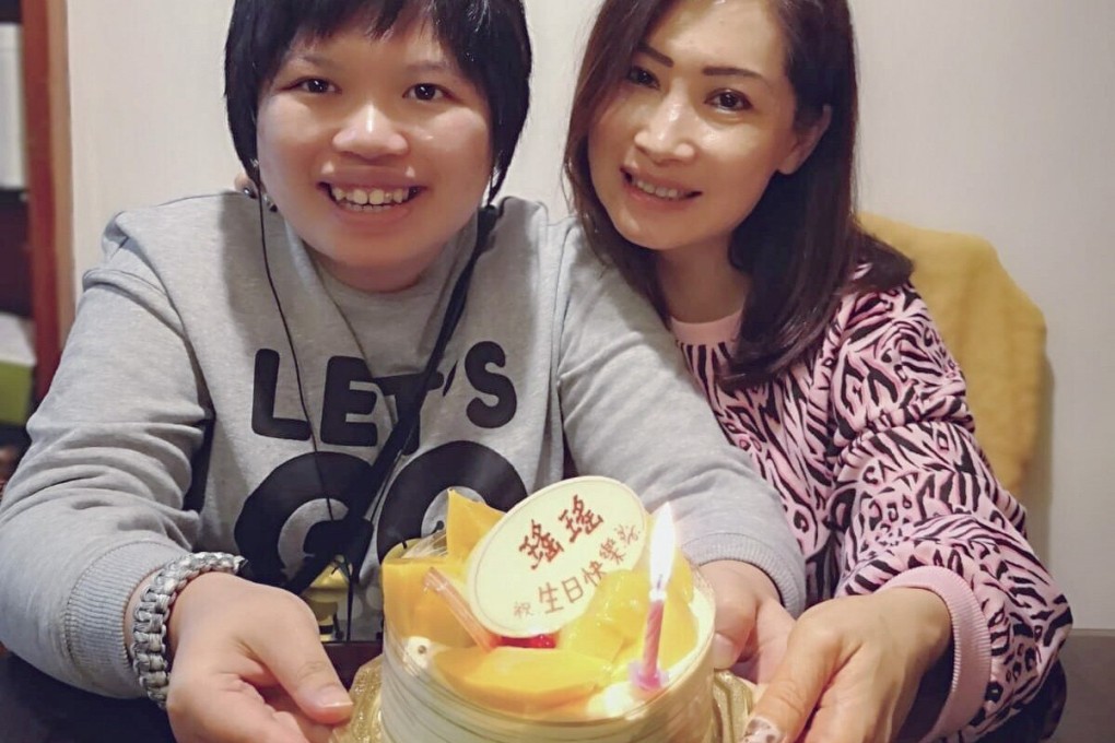 Rebecca Yuen, founder of Tuberous Sclerosis Complex Association of Hong Kong, and her daughter Yiu Yiu. Photo: Handout