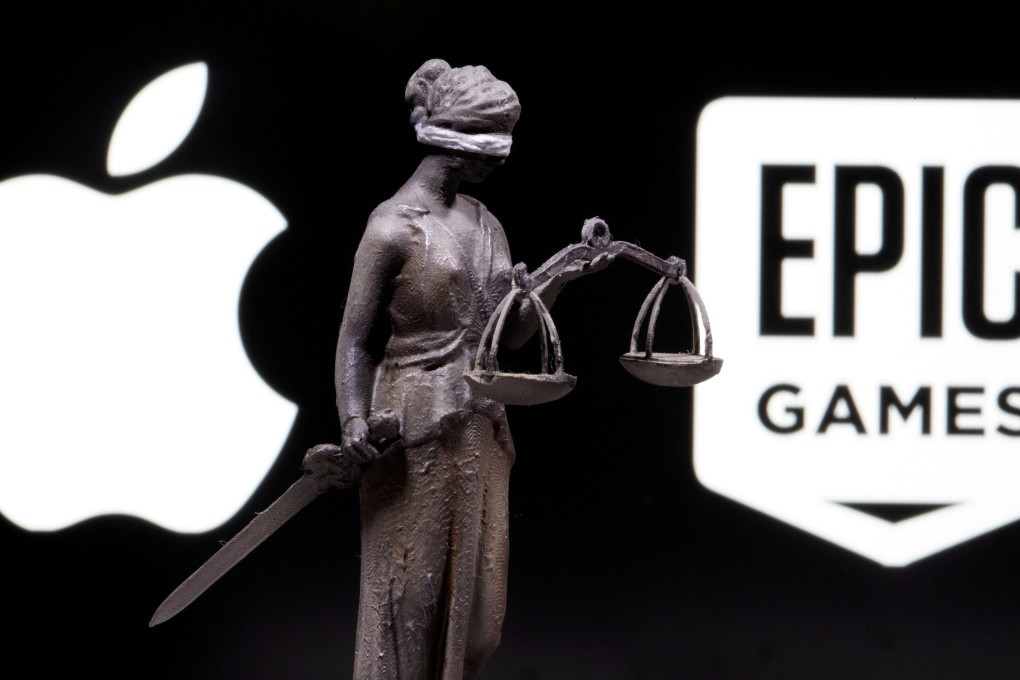 Epic sued Apple in August 2020, after the iPhone-maker removed the Fortnite game from its App Store because the gaming company created a workaround to paying a 30 per cent fee on customers’ in-app purchases. Photo illustration: Reuters