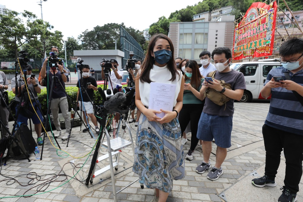 Gwyneth Ho Kwai-lam on July 22, 2020. Photo: May Tse