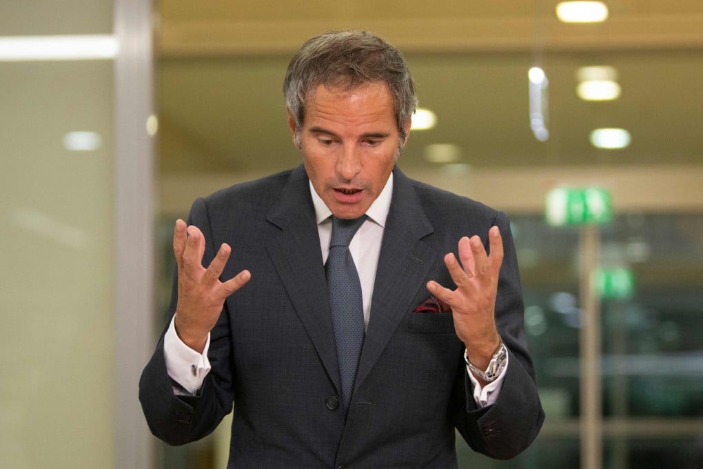 Director General of the International Atomic Energy Agency (IAEA) Rafael Mariano Grossi Photo: AFP