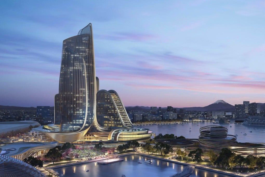 An artist’s impression of Melco’s integrated resort in Yokohama. Photo: Handout