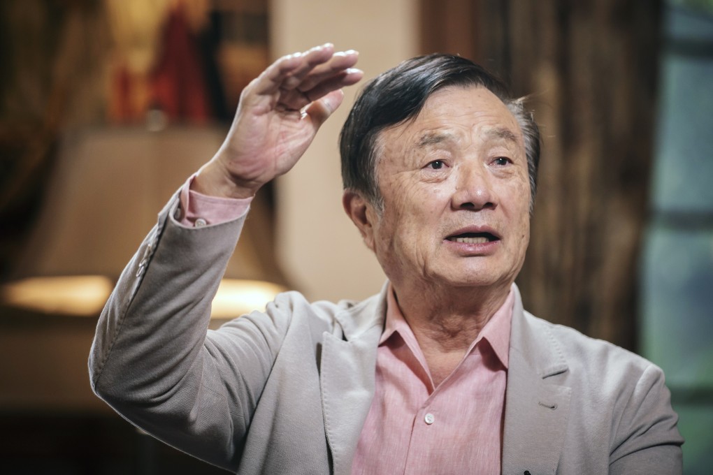 Ren Zhengfei, founder and chief executive of Huawei Technologies Co, says the company needs to recruit more capable people from around the world to help it move forward amid crippling US trade sanctions. Photo: Bloomberg