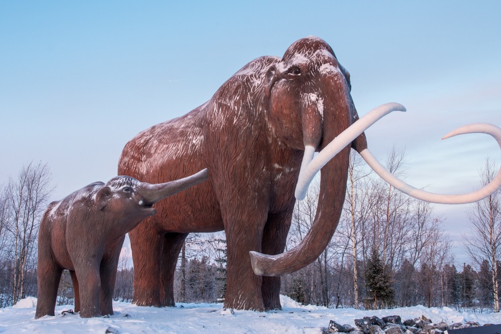 A monument to mammoths in western Siberia, Russia. Photo: Shutterstock