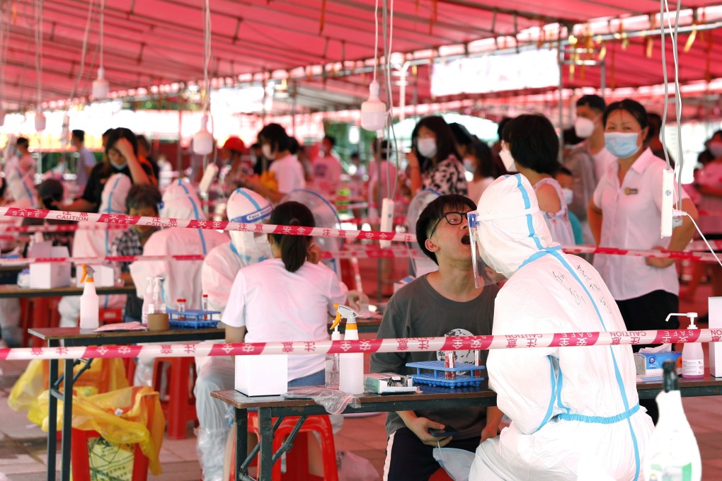 Citywide testing is under way in Putian and Xiamen as authorities try to bring an outbreak of the Covid-19 Delta variant under control in China’s southeastern Fujian province. Photo: Reuters