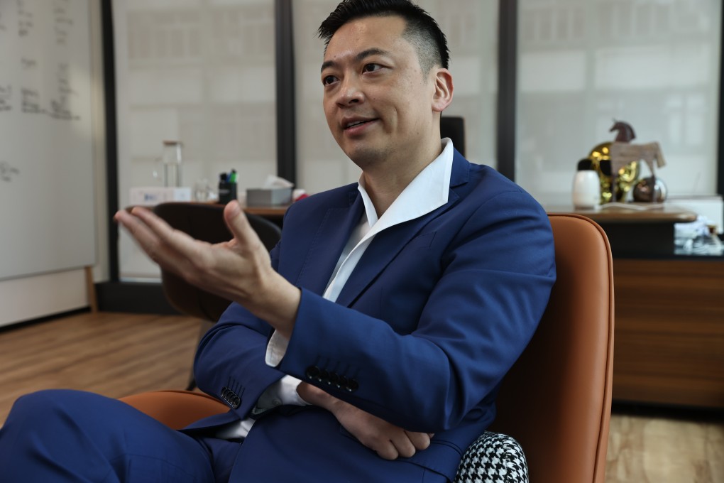 Prenetics CEO Danny Yeung Sheng-wu at his office in Quarry Bay. Prenetics has performed more than 5 million diagnostic and genetic tests in Hong Kong and the United Kingdom. Photo: K. Y. Cheng