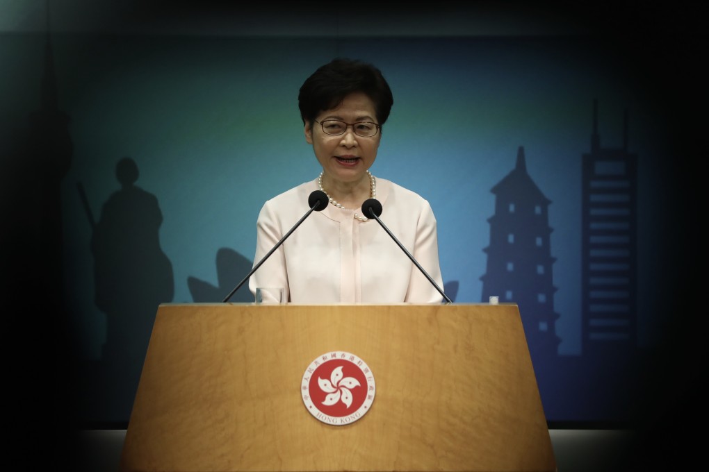 Lam has acknowledged that she intends to set up new bureaus for housing and culture in her upcoming policy address. Photo: Jonathan Wong