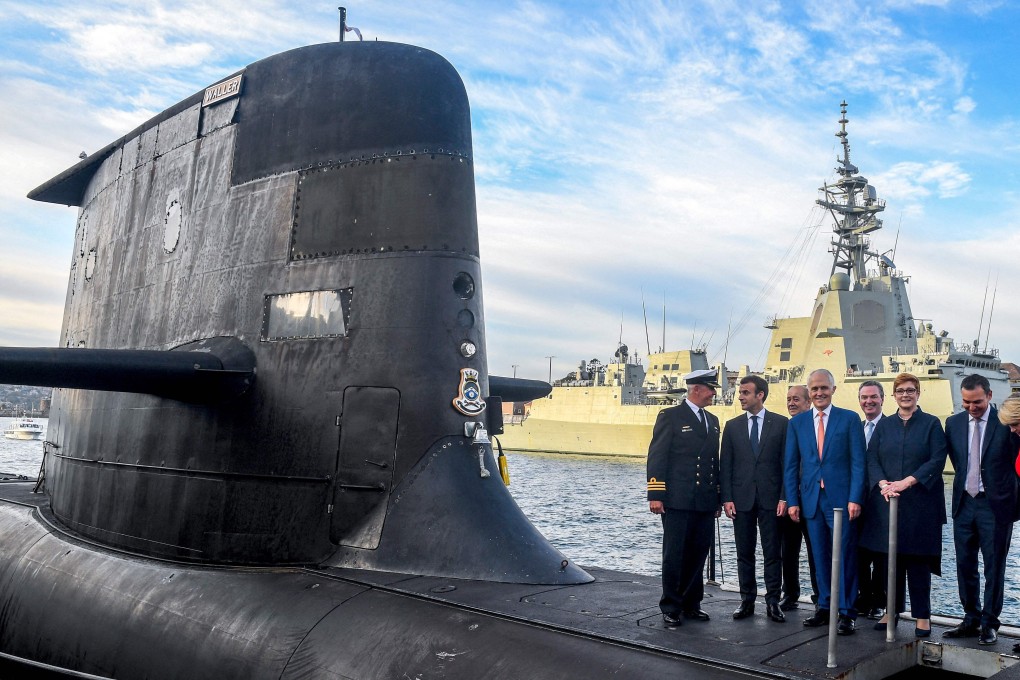 A submarine agreement struck in 2018 with France has been scrapped by Australia in favour of a new alliance with the US and Britain, which will equip it with nuclear-powered submarines. Photo: AFP