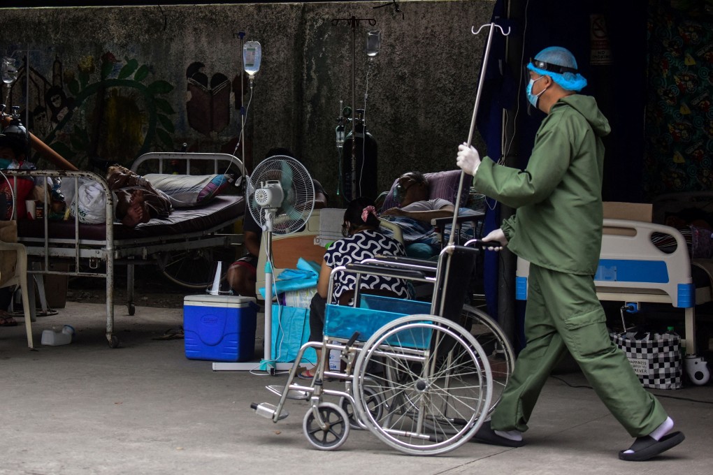 The pandemic has exacerbated a pre-existing lack of nurses in the Philippines. Photo: AFP