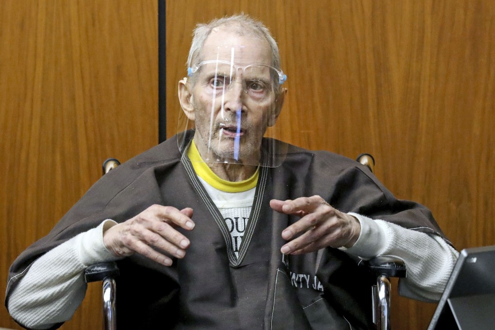 New York real estate scion Robert Durst testifies at his murder trial in California in August. Photo: AP
