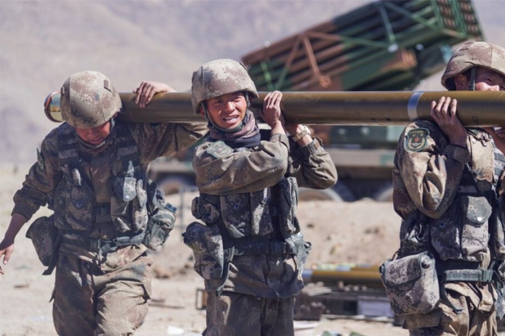 PLA troops are practising with advanced new weapons systems. Photo: www.81.cn