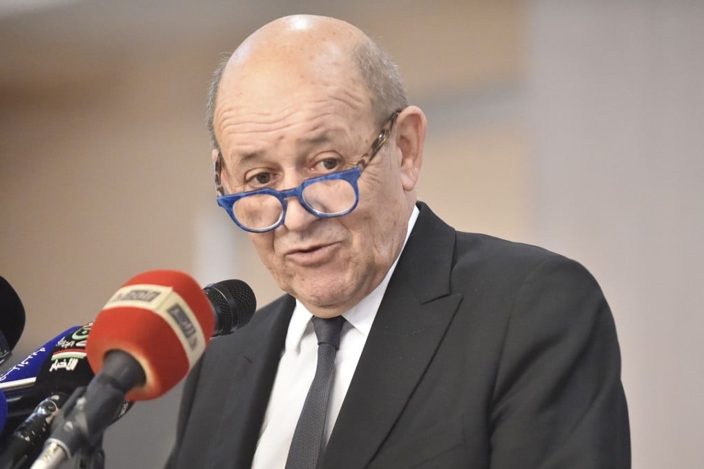 French Foreign Minister Jean-Yves Le Drian. Photo: AFP