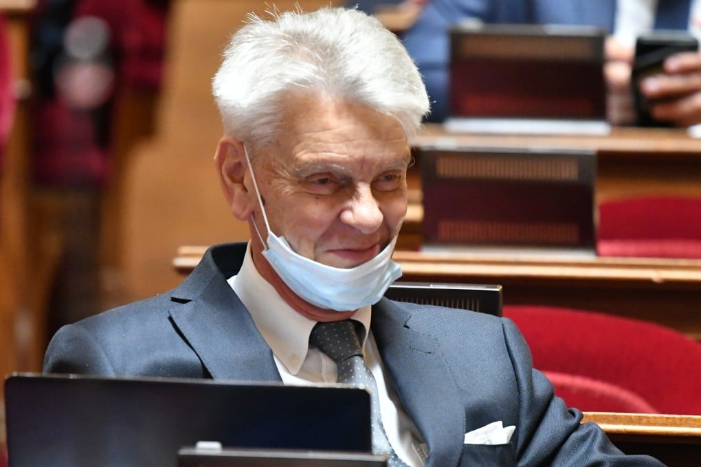 Senator Alain Richard is expected to lead a French delegation to Taiwan from October 4 to 11. Photo: NurPhoto via Getty Images