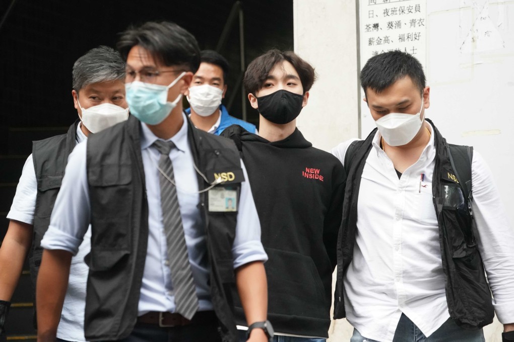 Student Politicism convenor Wong Yat-chin was previously arrested on non-national security law charges in June. Photo: Felix Wong