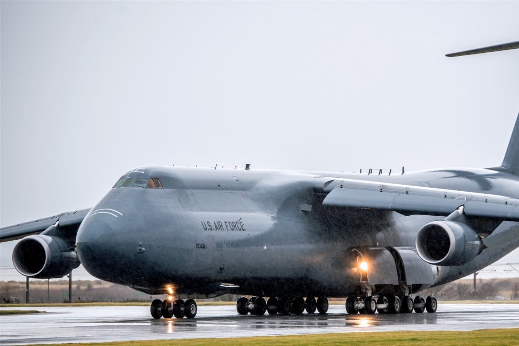 The C5-M Super Galaxy has a payload-carrying capacity of nearly 130 tonnes. Photo: Shutterstock