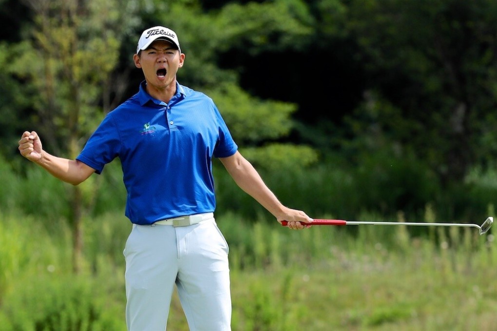 Hong Kong’s Jason Hak Shun-yat has put himself in the medal frame after three rounds at the National Games. Photo: China Tour