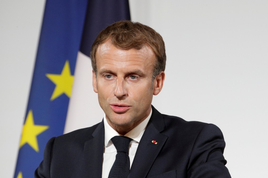 French President Emmanuel Macron has spoken with US President Joe Biden about the Aukus alliance and agreed to have the French ambassador return to Washington. Photo: Reuters
