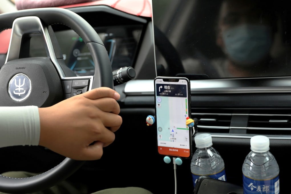 Didi Chuxing’s ride-hailing orders have started to decline in August, as the company remains under the government’s cybersecurity review. Photo: Reuters