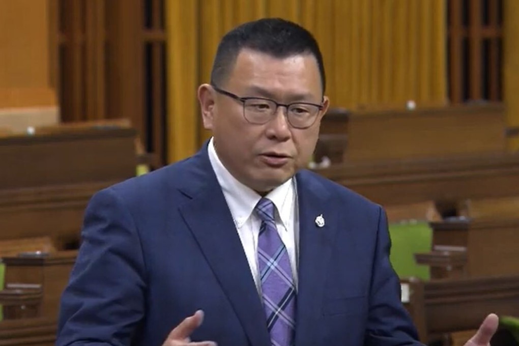 Ousted Canadian Conservative MP Kenny Chiu says some supporters abandoned him in the 2021 election because of “disinformation” about his stances on China and Hong Kong. Photo: CPAC