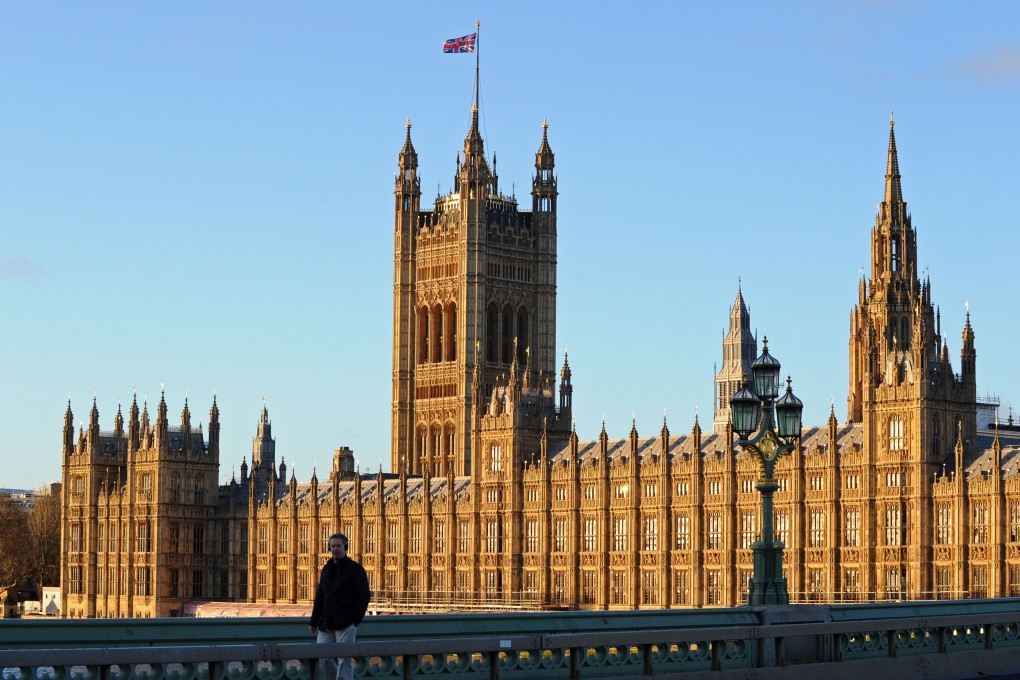 The Palace of Westminster in London. A British parliamentary group is investigating the actions of British banks operating in Hong Kong. Photo: AFP