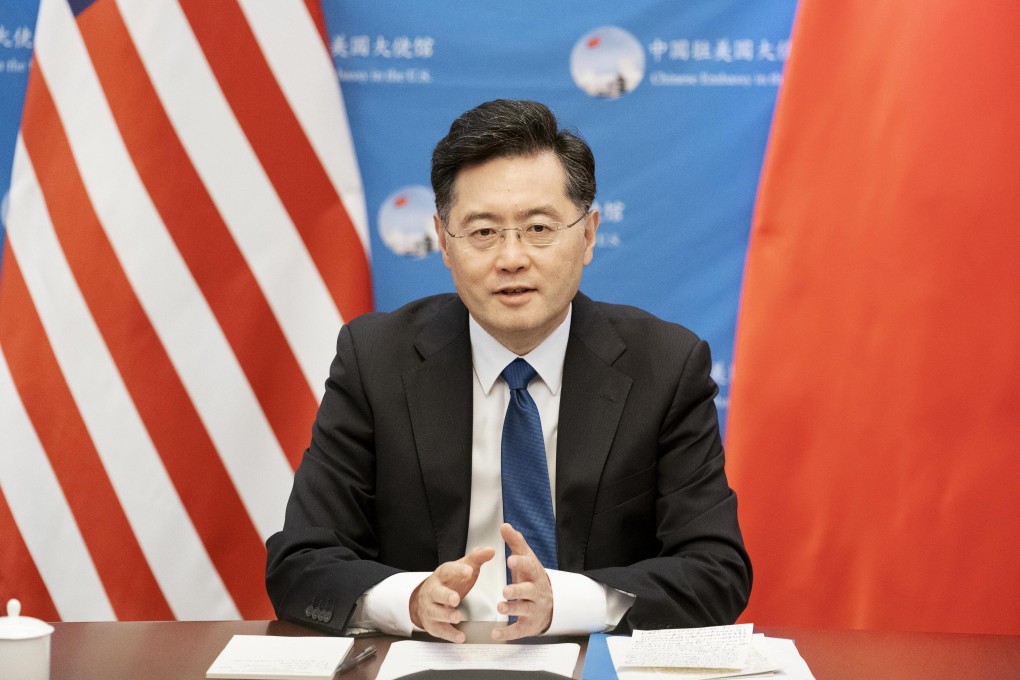 Chinese ambassador to the United States Qin Gang in Washington on August 31. Photo: Xinhua