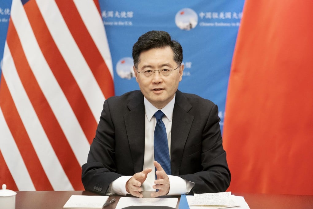 Chinese ambassador to the United States Qin Gang in Washington on August 31. Photo: Xinhua