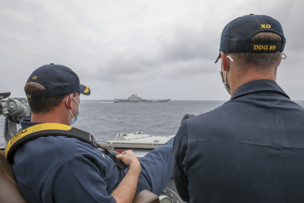 US and Chinese military personnel are known to have conversations to help prevent unintended clashes. Photo: US Navy