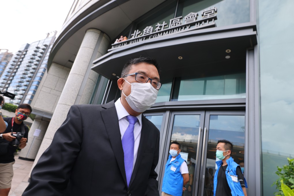 Democratic Party district councillor James To, who took part in the opposition camp’s primary election, is one of those oath of loyalty is under challenge. Photo: Dickson Lee